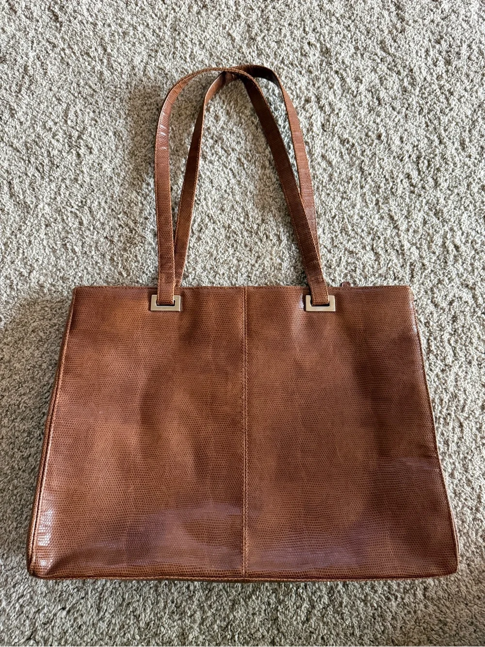 Coldwater Creek Classic Brown Women's Tote Bag - Sleek Everyday Carry